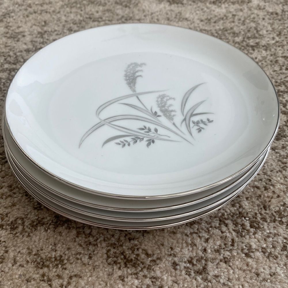 Wentworth China 8” Saucers (5) 7514
